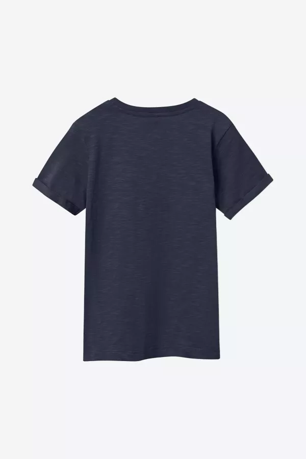 T-shirt uni manches courtes en coton VINCENT Name It