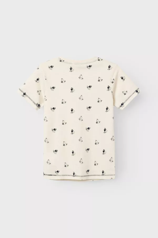 T-shirt en coton avec impression sur l'ensemble ZEME Name It