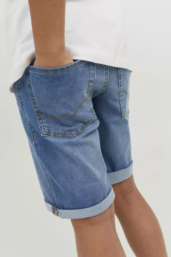 Bermuda en jean avec taille ajustable RICK Jack & Jones