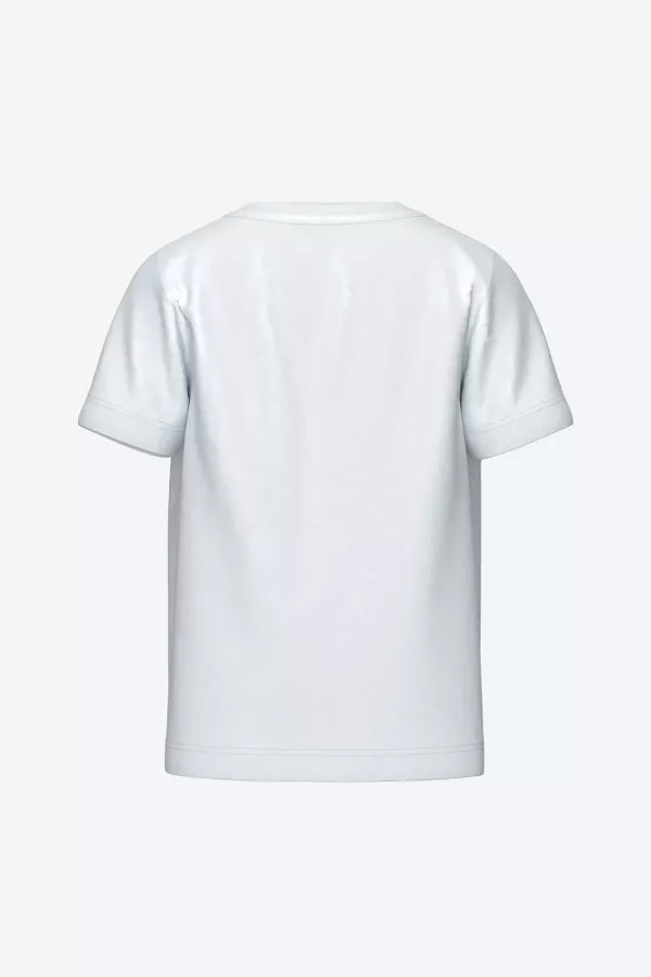 T-shirt en coton stretch avec impression devant Name It