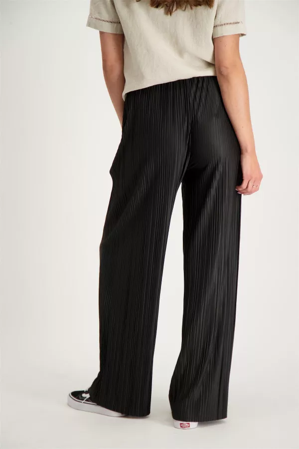 Pantalon ample plissé taille élastique Only