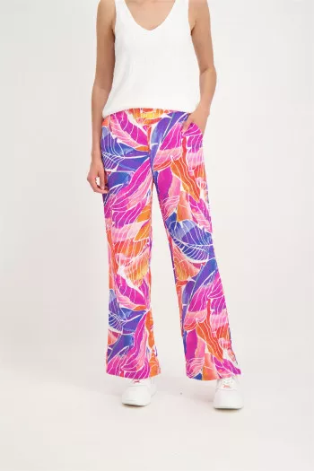 Pantalon multicolore avec taille élastiquée LIMIA Vila