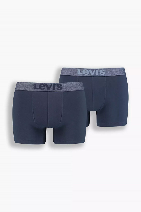 Lot de 2 boxers taille élastique contrastante avec logo Levi's