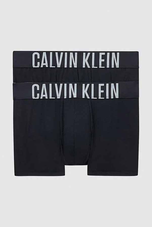 Lot de 2 boxers unis Calvin Klein